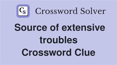 troubles crossword|Troubles (4) Crossword Clue .
